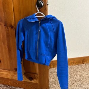 Lululemon Full-Zip Cropped Hoodie